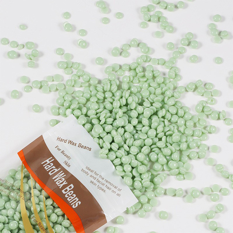 Soporte transfronterizo para bolsas personalizadas de 100g de frijoles de cera sólida sin papel en muchas partes sin estimular la depilación y la prueba para el procesamiento gráfico image 8