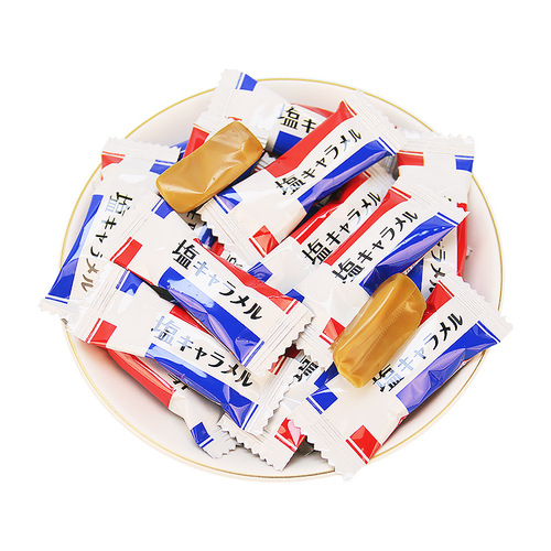 Sunlight Salt Japanese Caramel Candy Caramel Milk Flavor Bulk Wholesale Wedding Celebration Candy Happy Candy for Chinese New Year Candy Bulk