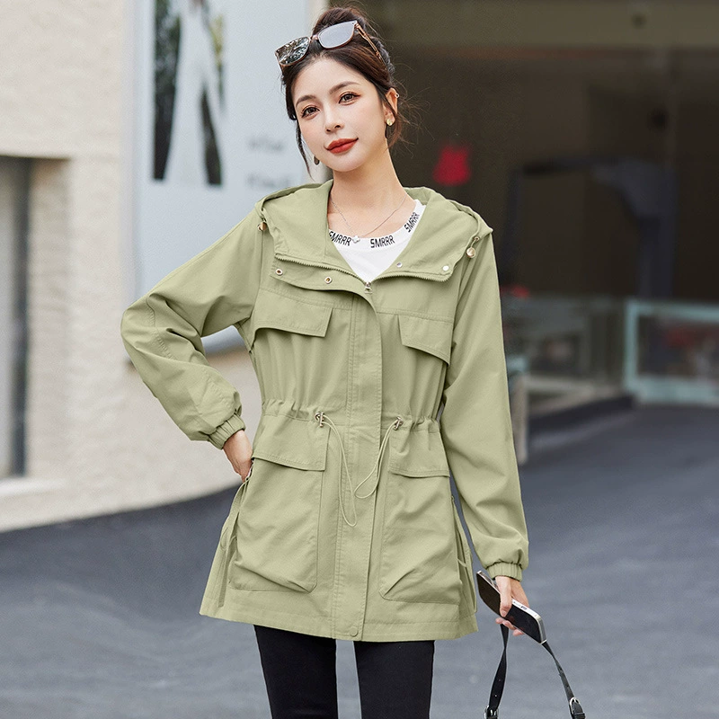 Autumn trench coat, jacket for leisure