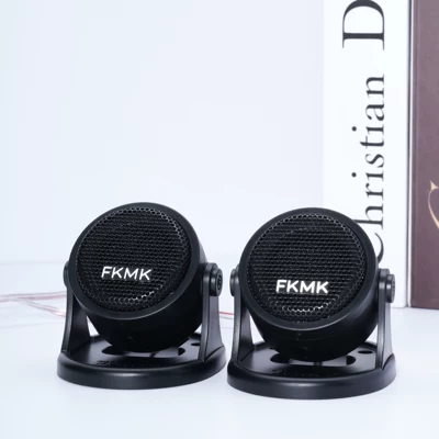 1.5inch Car Tweeter External Modification Car Tweeter Audio 12V24V Lossless Universal Wholesale (Car horn/tweeter) - black-pair-price-dual-speakers-universal