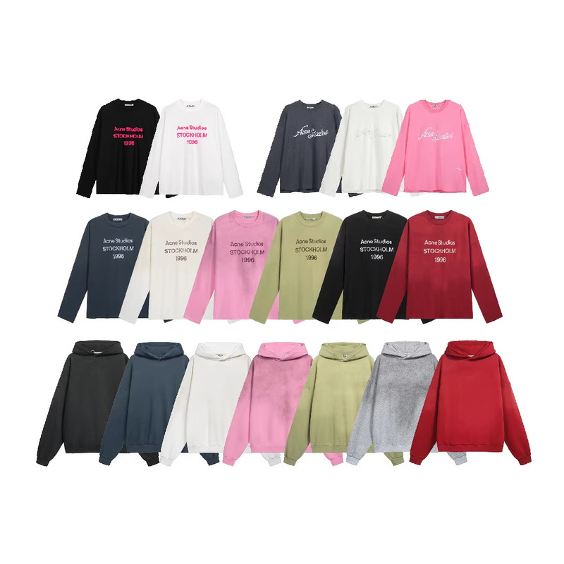 25Ss1996 Distressed Letter Print High Street Long-Sleeve Loose-Fitting Unisex Couple T-Shirt Trending on the Internet 25Ss1996 Distressed Letter Print High Street Long-Sleeve Loose-Fitting Unisex Couple T-Shirt Trending on the Internet