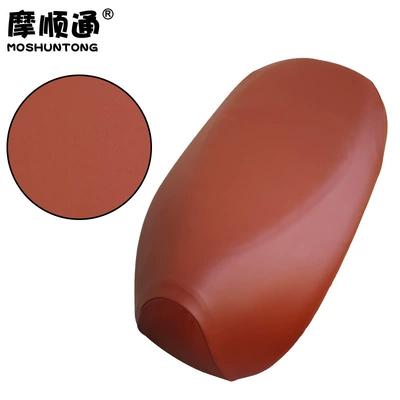 leather seat cover, insulated seat — Electric car cushion - q85cq80c-brown-waterproof-elastic-leather