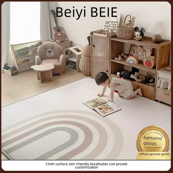 Beiyi Crawling Mat Ixpe Double-Sided Thickened Bee Oxygen Cotton Household Baby Crawling Mat Children's Play Mat Baby Crawling Mat