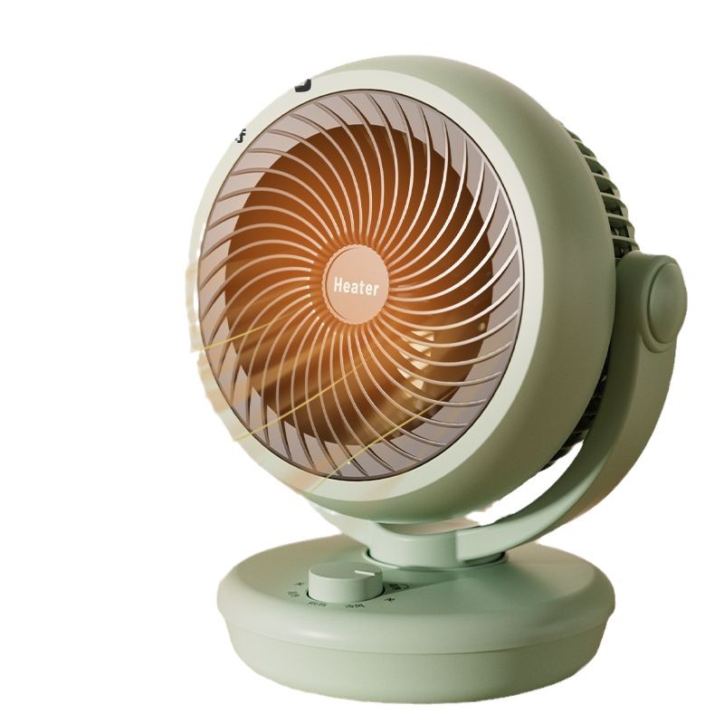 New fan heater household small heating and cooling electric heater desktop office desktop portable heating fan 5