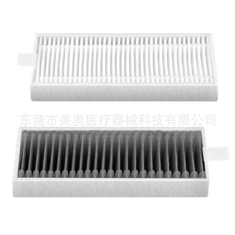 Filter Element and Filter Net Accessories Compatible with Ecovacs Sweeping Robot X8PRO/T80/X9 PRO/X11 PRO Series