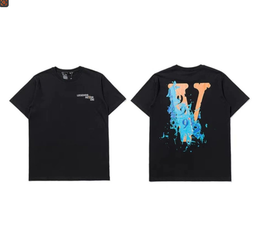Vlone Juice WRLD Legends Never Die T-shirt Black