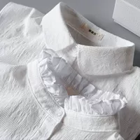 С Demi-season false collar, универсальный свитер, толстовка, рубашка