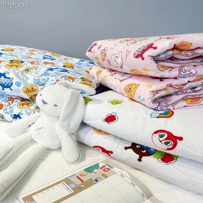 微商出口日本面包超人儿童艾草驱蚊凉感夏被汽车被幼儿园午睡盖被|ms