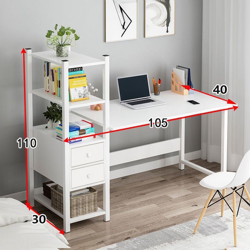 Escritorio de computadora, estante combinado, escritorio de escritorio, escritorio de alquiler simple, escritorio de oficina, dormitorio simple, escritorio