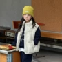 宽松儿童保暖立领马甲