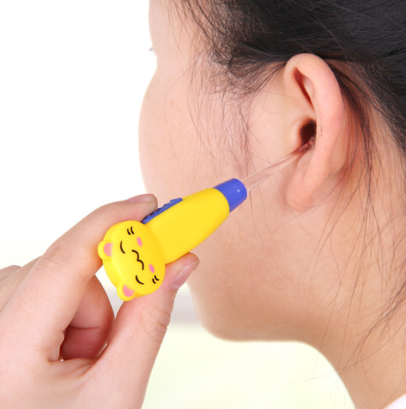 Baby Soft-Tip Lighted Ear Scoop for Kids - Visible Ear Cleaning Ear Scoop