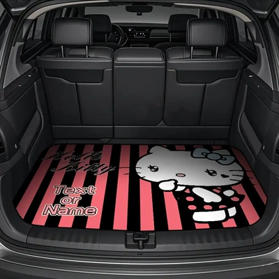 Avtomobil döşəmə paspasları, Crystal Velvet Dust-Proof Mat for Car, Stain-Resistant - a-trunk-mat-10-75100cm-crystal-velvet-dot-bottom
