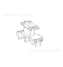 EI16骨架EI16变压器骨架立式5+2针1623-1变频器骨架连接器