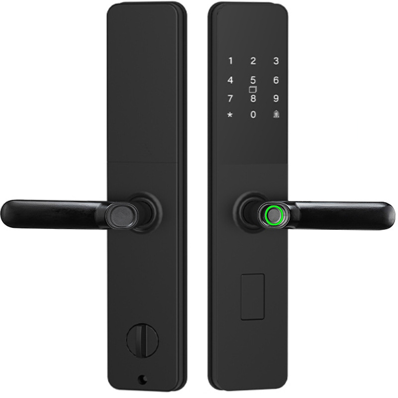 Cerradura de huellas dactilares impermeable y a prueba de humedad Apartamento B & B Casa de alquiler Hotel Cerradura de pase Contraseña al aire libre Cerradura inteligente para puerta de patio