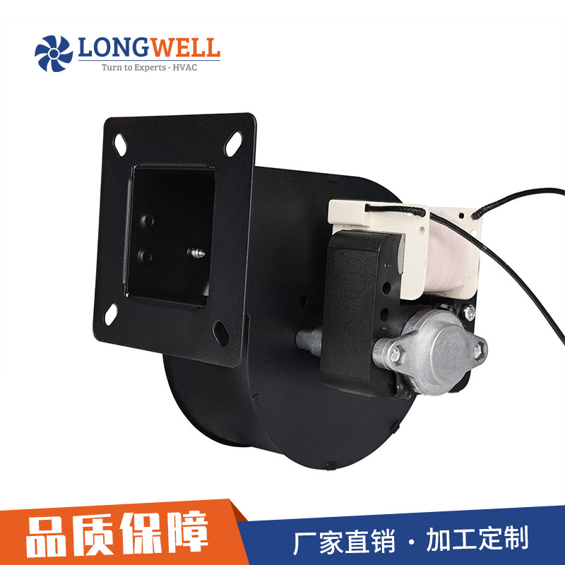 朗伟AC全铜线散热鼓风机 220V 28W燃气鼓风机 单进风前向离心风机