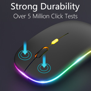 Black mouse charging