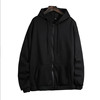 Hoody suitable for men and women, cardigan with zipper, shirt, fleece jacket, top, sports suit, plus size