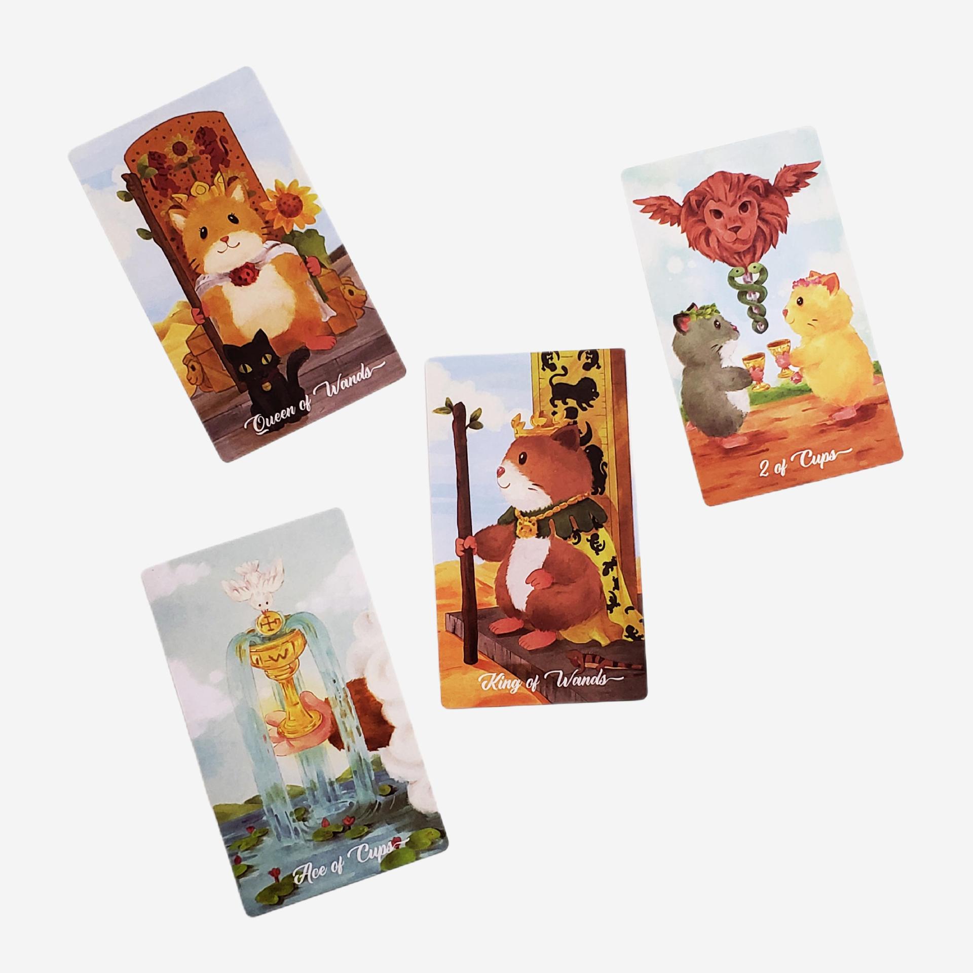 Hamster tarot brädspel för roliga fester och underhållning_voghion.com