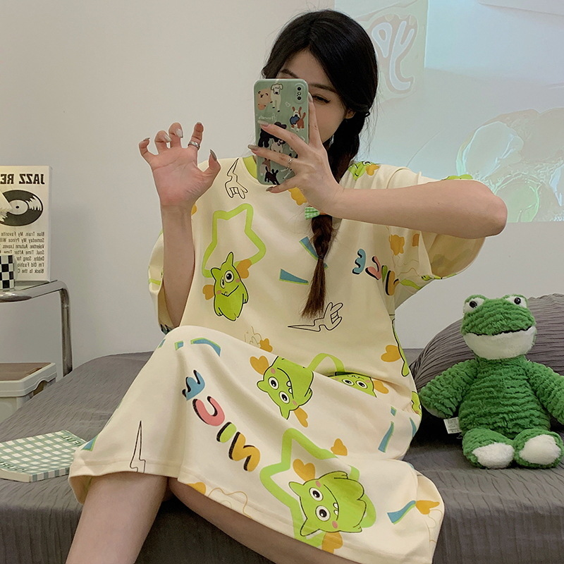 Pijama de verano para mujeres 2024 nueva mujer de algodón sexy de verano de mangas cortas para mujeres embarazadas pijamas de gato negro de verano para mujeres