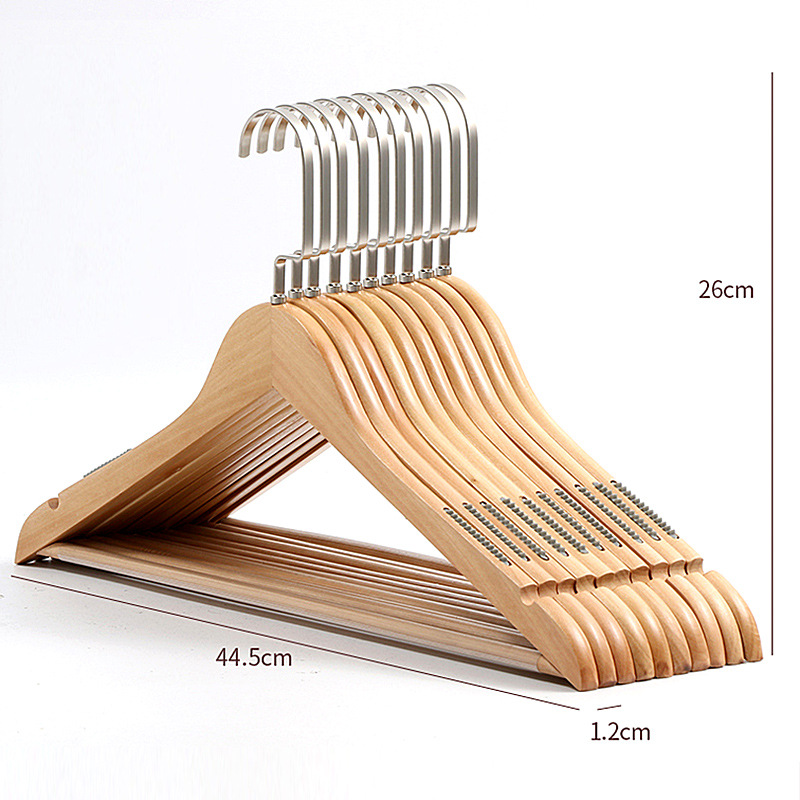 P66 단풍나무 1급 치아 접착제(로그 색상) 플랫 후크 44.5CM