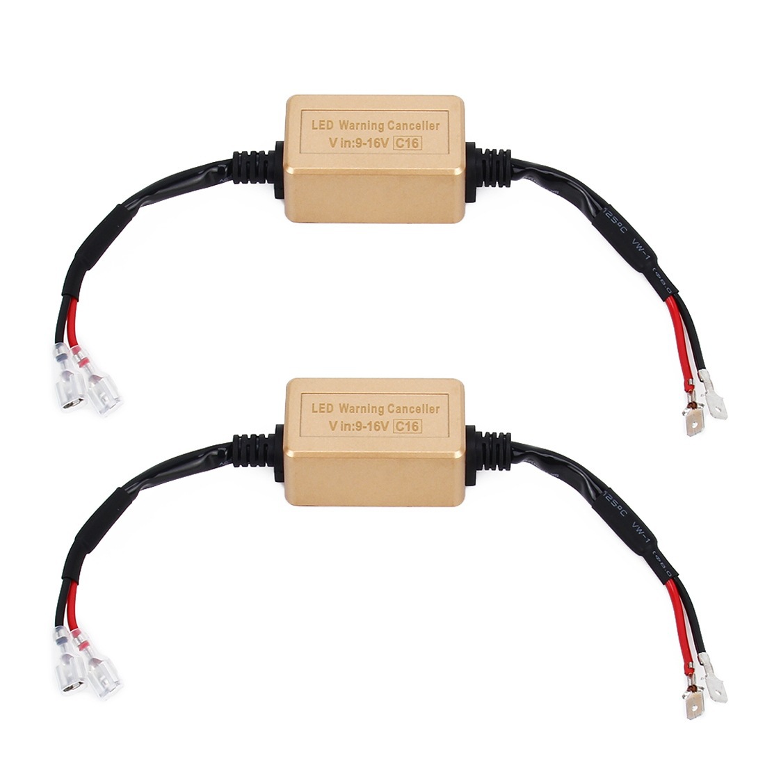 FUENTE Decodificador de faros de coche de fábrica LED C16 LED anti-ALARMA anti-flicker fallo Solver H7