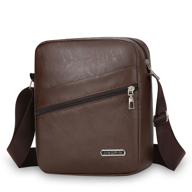Bolso de hombre nuevo gran capacidad de hombro mochila casual multicapa mochila de hombre de negocios stand cartera de negocios