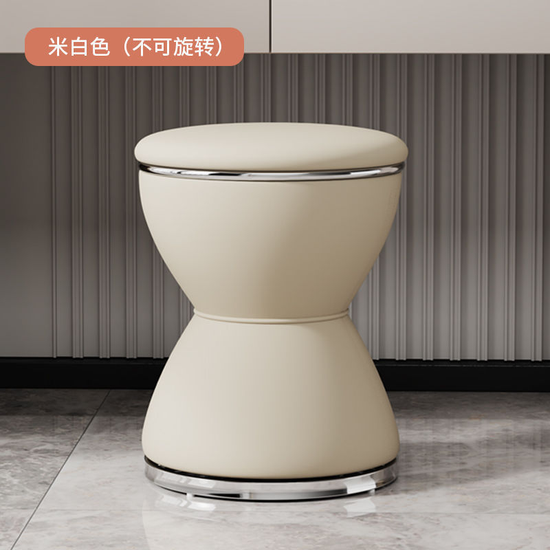 轻奢化妆凳卧室梳妆凳现代简约小户型家用梳妆台椅子高级感美甲凳|undefined