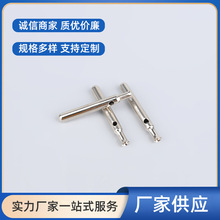 余姚厂家现货供应4.0空心电源线插头插脚铜针欧洲标准环保阻燃