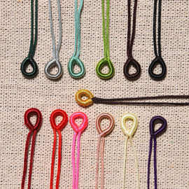 手工饰品半成品编织金色线圈diy拉圈拉环溜线圈小滴溜扣扣头