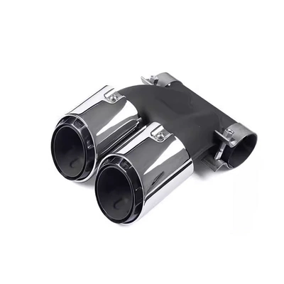 Exhaust pipe – for Porsche 718 Carman 987boxster - carman-three-layers-silver-mouth