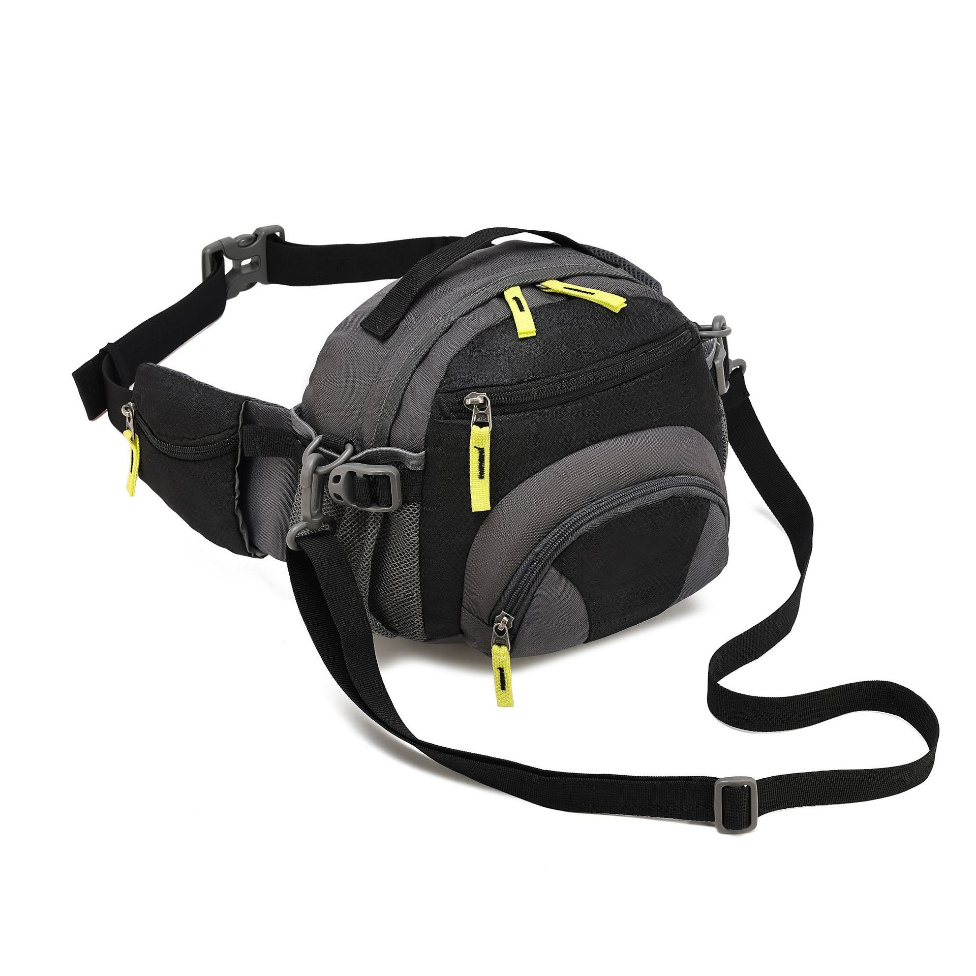 Bolsa deportiva multifuncional transfronteriza, bolsa de hombro, bolsa de montaña al aire libre, bolsa de cintura ultraligera, equipo de campo a prueba de agua