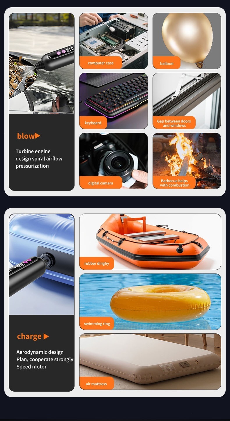 New Car Vacuum Cleaner, Multifunctional, Powerful, Wireless, Super Suction, Handheld, Small, Household, High Power
