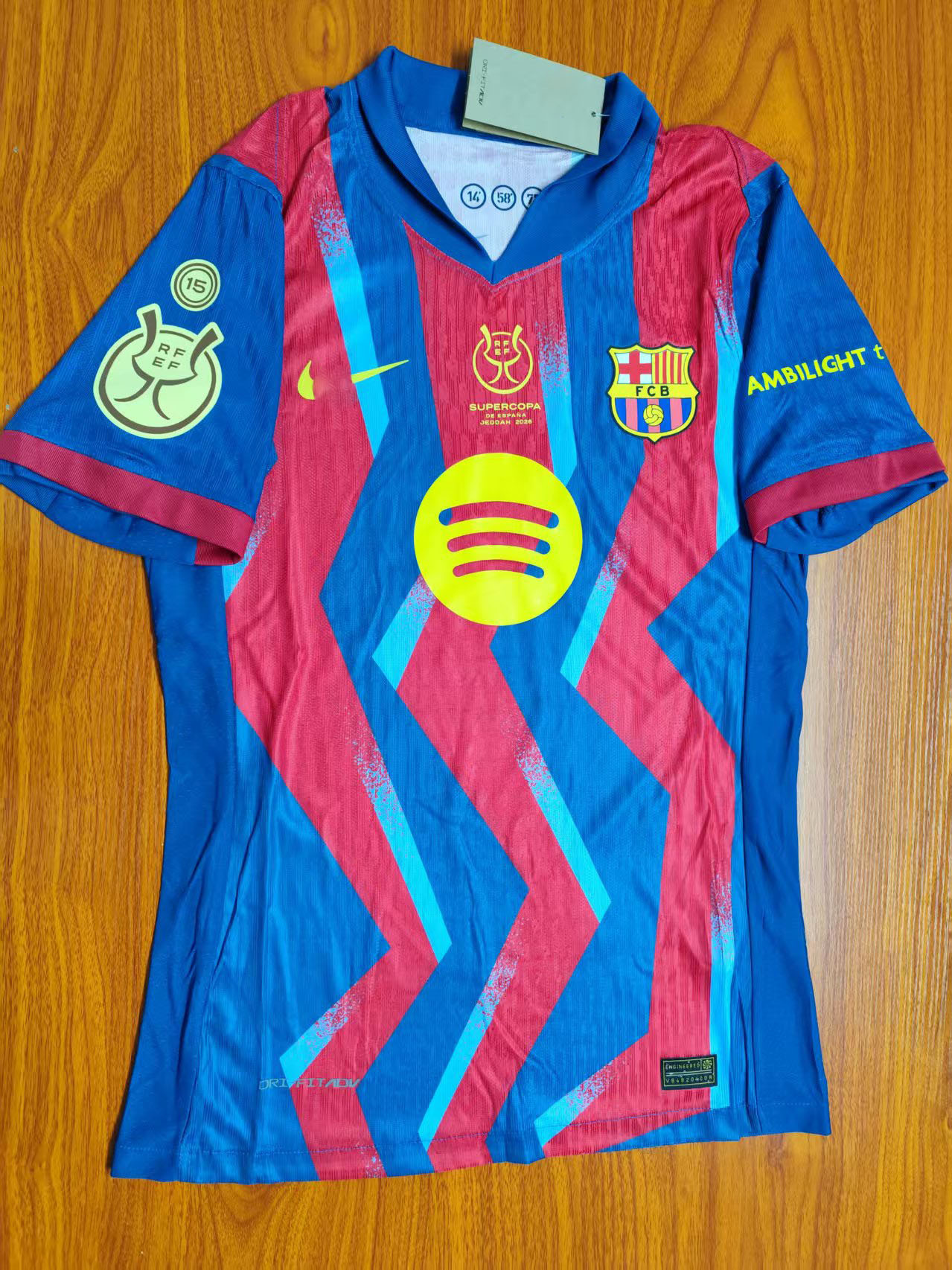 Nike x FC Barcelona 2025/26 Third Cup Jersey Multicolor