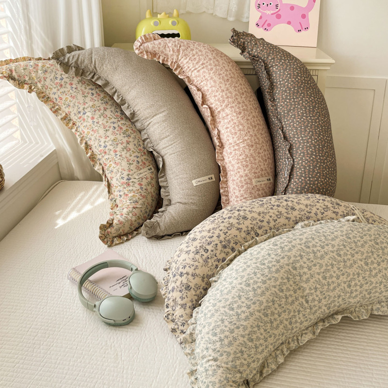 New Cotton and Linen Crescent Moon Pillow Baby Comfort Pillow Removable and Washable Bedside Cushion Maternity Pillow Leg Pillow Type a Cotton New Cotton and Linen Crescent Moon Pillow Baby Comfort Pillow Removable and Washable Bedside Cushion Maternity Pillow Leg Pillow Type a Cotton