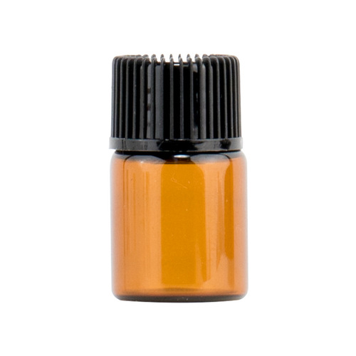 Essential oil bottle bottle brown gift box 1ML2ML3ML glass essential oil bottle small empty bottle portable 100 pack