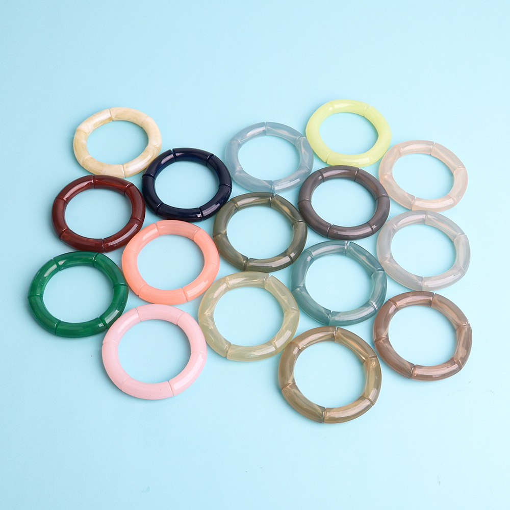 Fashion Geometric Arylic Plating Womenu0027S Bangle 1 Piece