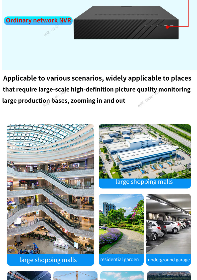 7寸跨境户外360度光学变焦IP云台闭路电视摄像头户外高清双光夜视