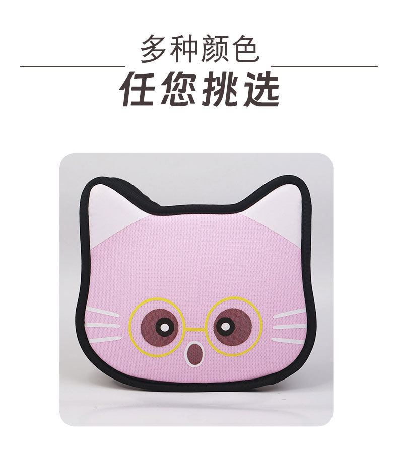Electric Vehicle Anti-Collision Pad, Front Seat Child Headrest, Baby Safety Motorcycle In-Car Anti-Collision Head Pad, Thickened