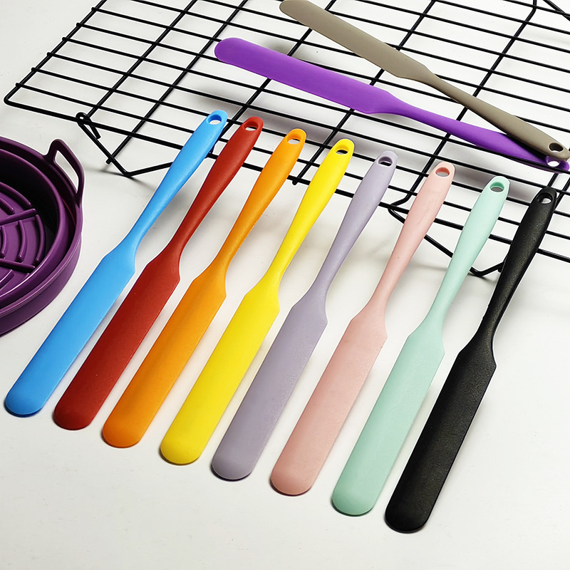 Silicone Spatula Scraper All-In-One Cake Spatula Baking Tool Jam Cheese Spatula Cream Spatula