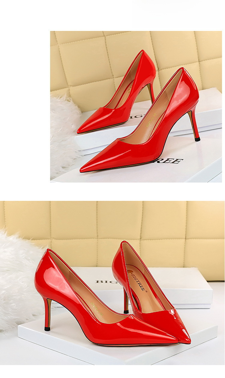 Dames lak high heels met puntige neus voor formele gelegenheid_voghion.com