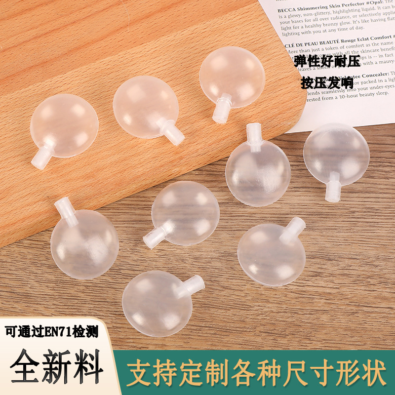 Factory In-Stock Bb Called Eva Material Toy Built-In Accordion Airbag Squeeze Whistle Sound Maker Accessory 30X13Mm