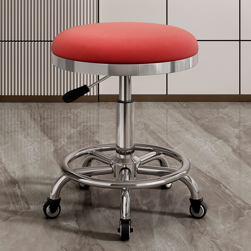 silla de dentista de estética elevadora polea de manicura silla giratoria silla de computadora silla de laboratorio maestro taburete