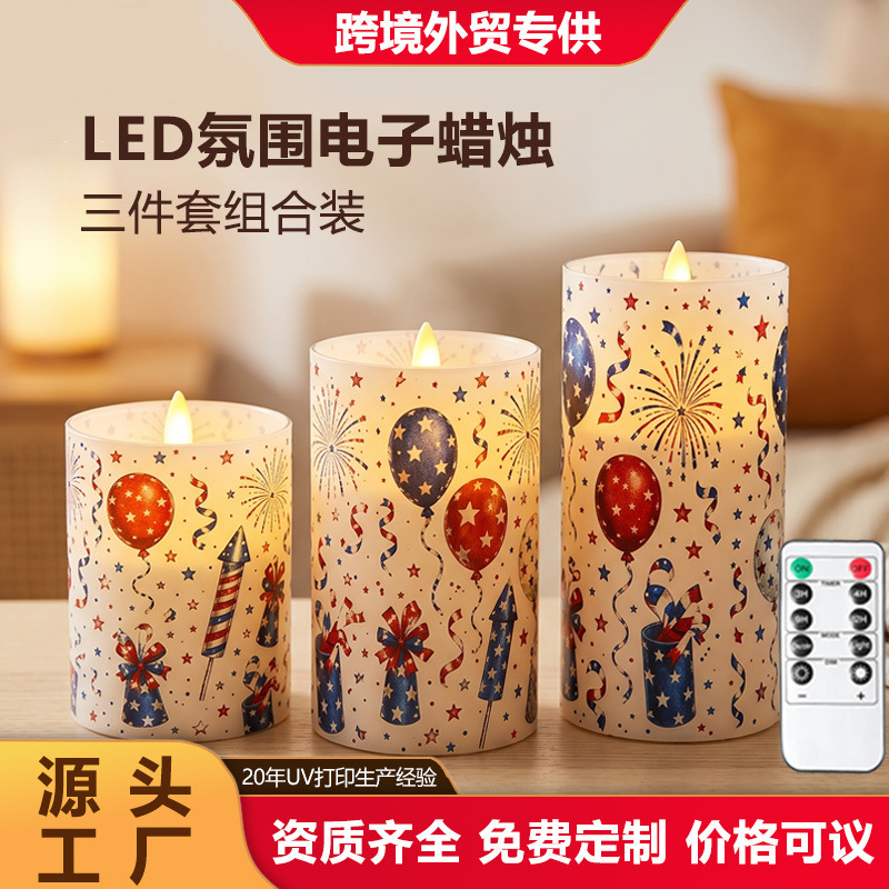 Lámpara de vela electrónica transfronteriza propuesta de boda tela de cumpleaños simulación de atmósfera de navidad carga de plástico LED lámpara de vela eléctrica