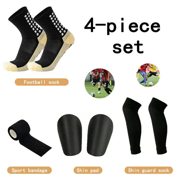 Cross-Border Football Sports Equipment, Dotted Football Socks, Leg Covers, Socks, Shin Guards, Sports Straps, Can Be Modified