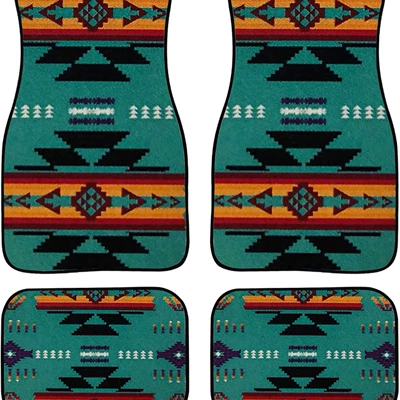 Style Crystal Velvet Car, Avtomobil döşəmə paspasları - car-floor-mats-8-two-pairs-of-35454868cm