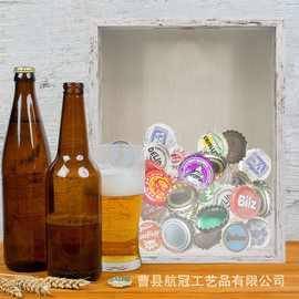 创意立体相框中空存钱罐硬币纪念币纸币票根收纳盒收藏展示存储箱