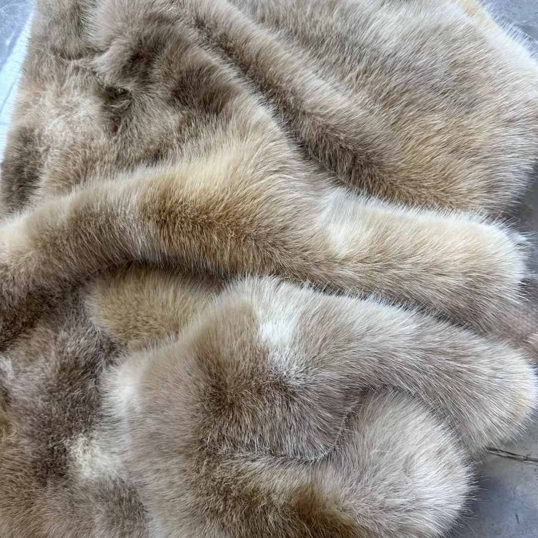 Fox colorido pequeño zorro teñido pequeño zorro oro estampado tela de moda ropa infantil bolsas juguetes