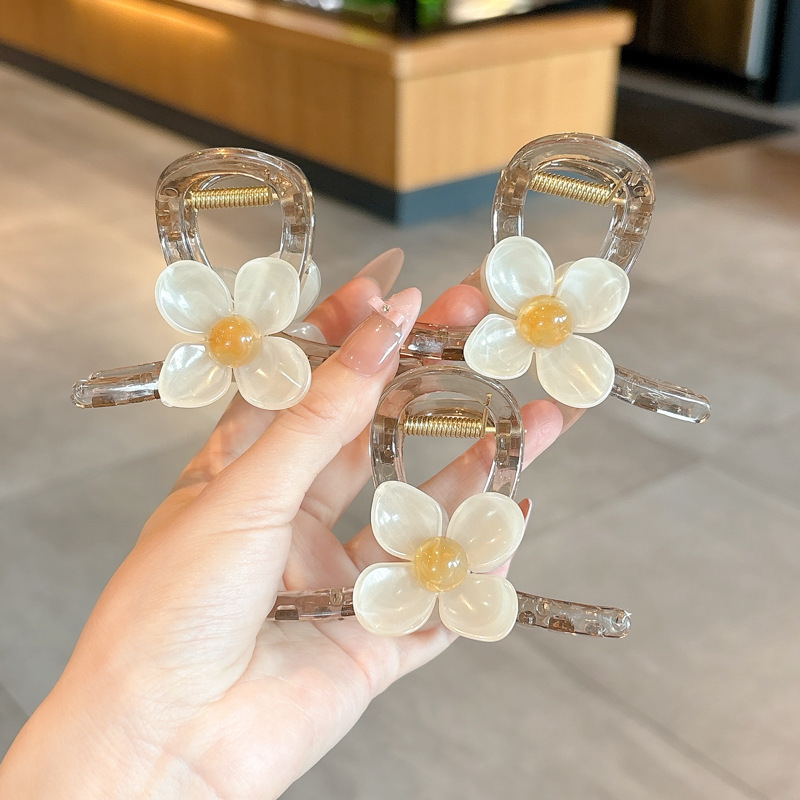 Clip de cabello pequeño tamaño medio, tocado de mujer, clip de cabello de flores 2025, nuevo clip de cabello de tiburón, clip de cabello de alta calidad, accesorios para el cabello
