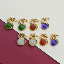 �~�24k���ɫ��Ȼ�t���ˮ�����J�ʯ����diy������Ʒ���