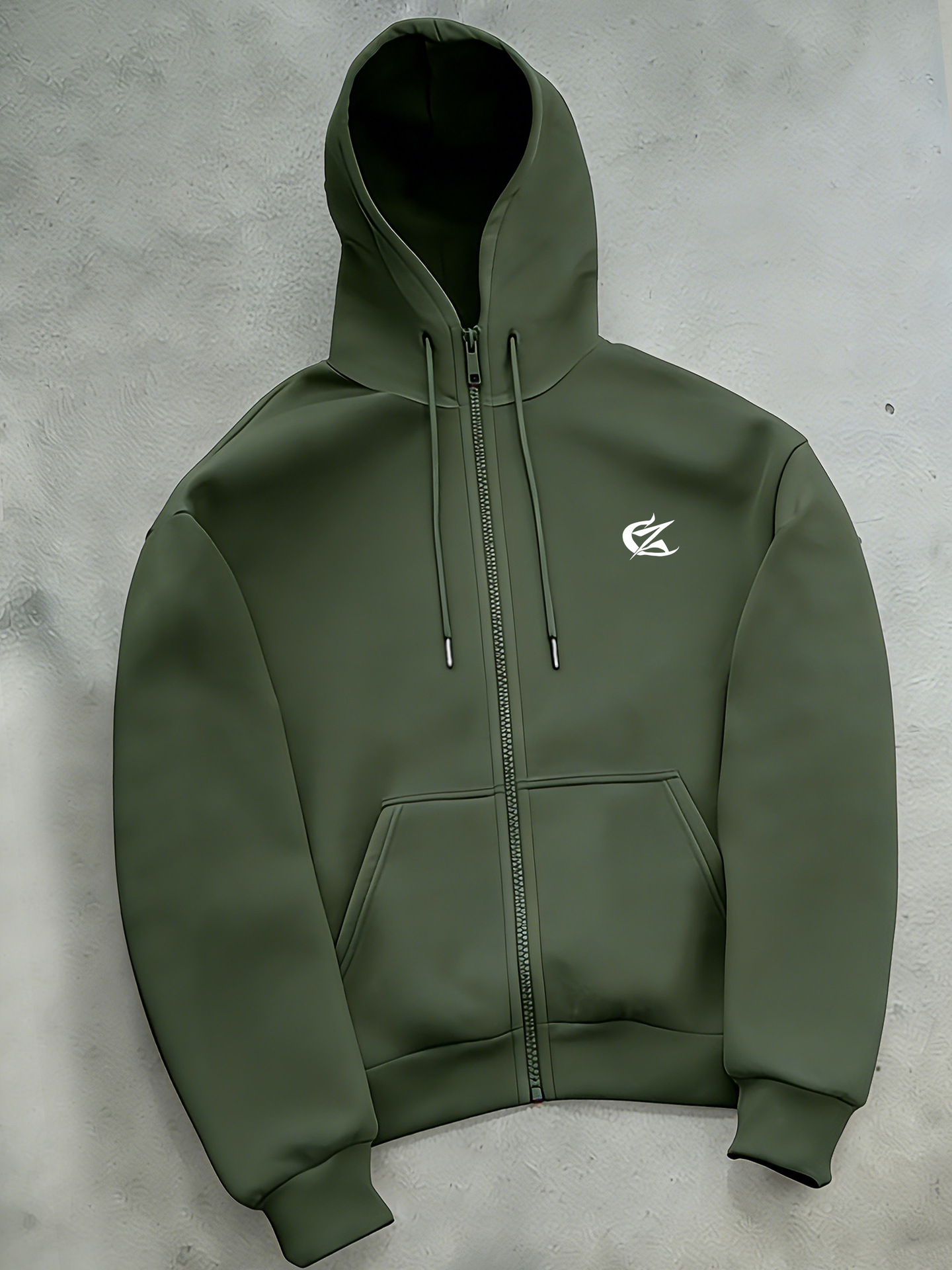 Vintage Herren Kapuzenpullover Mit Reißverschluss Und Schlaghose_voghion.com